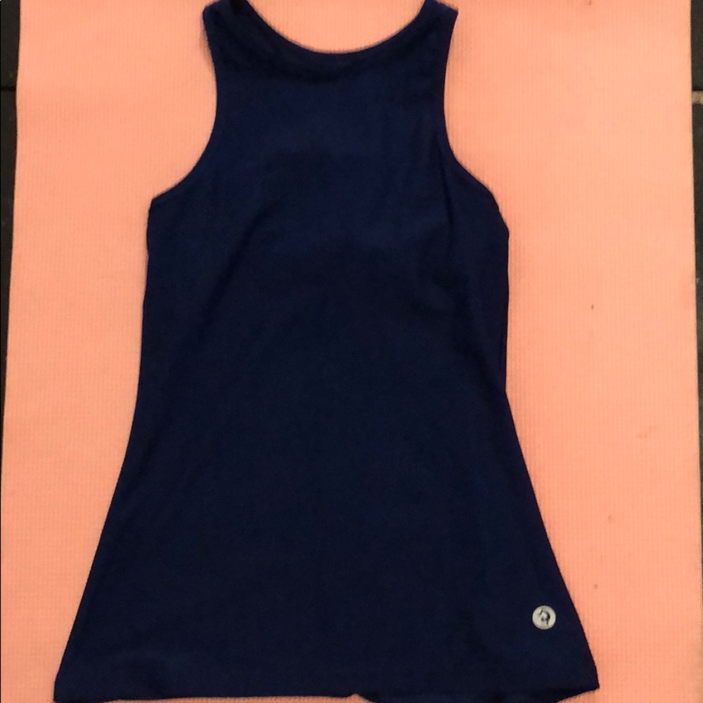 High neck workout top